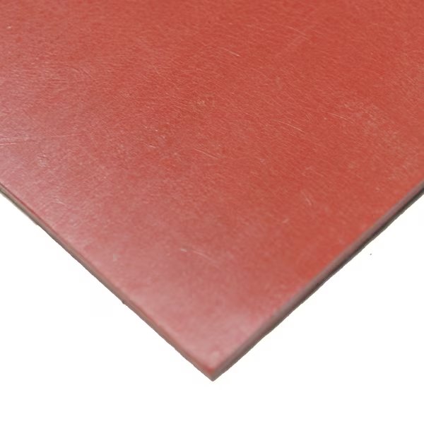 Red Rubber Sheet - 3/16" Thick x 36" Width x 48" Length, Rubber-Cal, Mfr#: 20-114