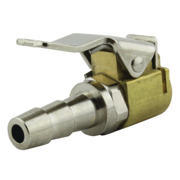 Air Chuck Clip with 1/4" Barb, European Style, PK10, Milton, Mfr#: 697