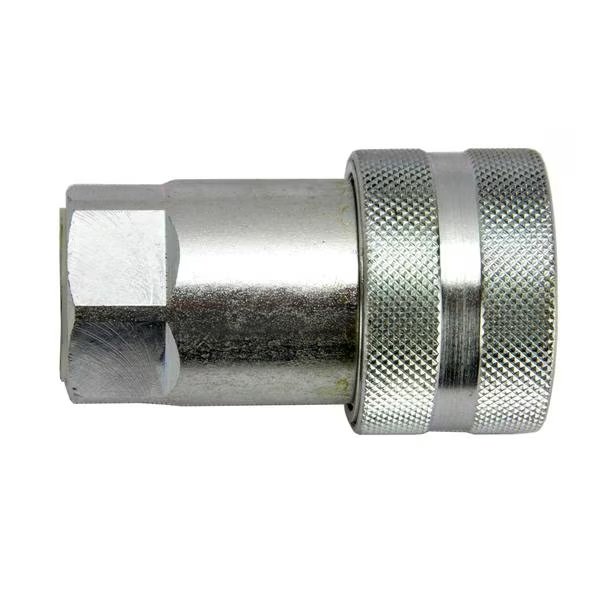 Poppet Interchange Coupling, 3571 PSI, 1/2 NPTF Thread, 1/2 NPT Female, Stucchi, Mfr#: 237304