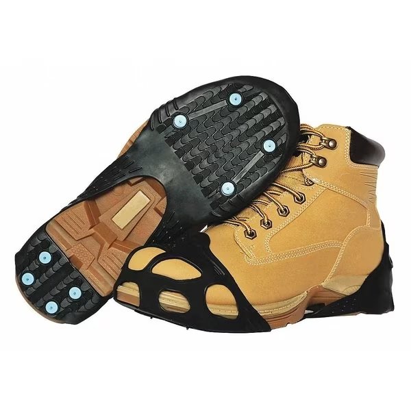 All-Purpose Traction Aid, Ice Traction Device, Rubber, Tungsten Carbide Spikes, Unisex, Size XL, Due North, Mfr#: V3550370-XL