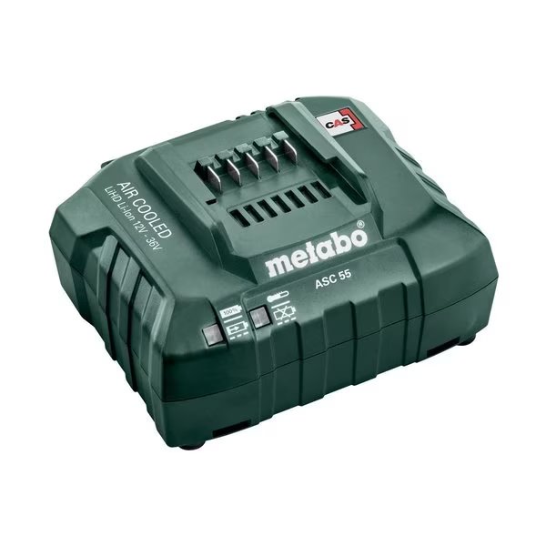 Battery Charger For Li-Ion 14.4V-36V, Metabo, Mfr#: ASC 55 BATTERY CHARGER 120V