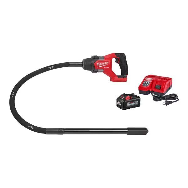 M18 FUEL 4 ft. Concrete Pencil Vibrator Kit, Milwaukee Tool, Mfr#: 2910-21