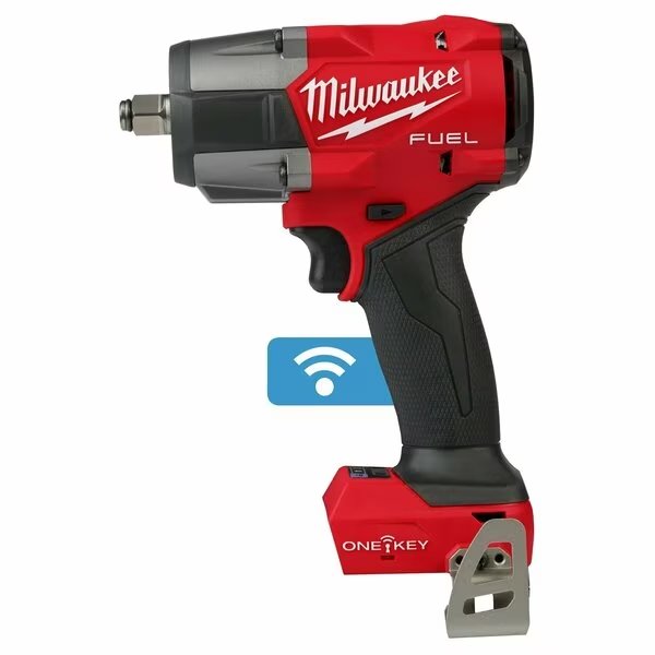 Impact Wrench, Cordless, 18 V, 1/2 in, Milwaukee Tool, Mfr#: 3062-20