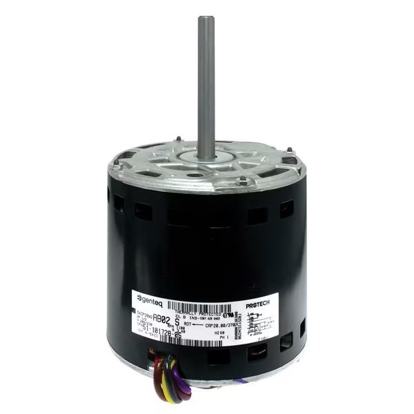 Motor 208-230V 1Ph Ccw Blwr 1/2hp, Rheem, Mfr#: 51-101728-05