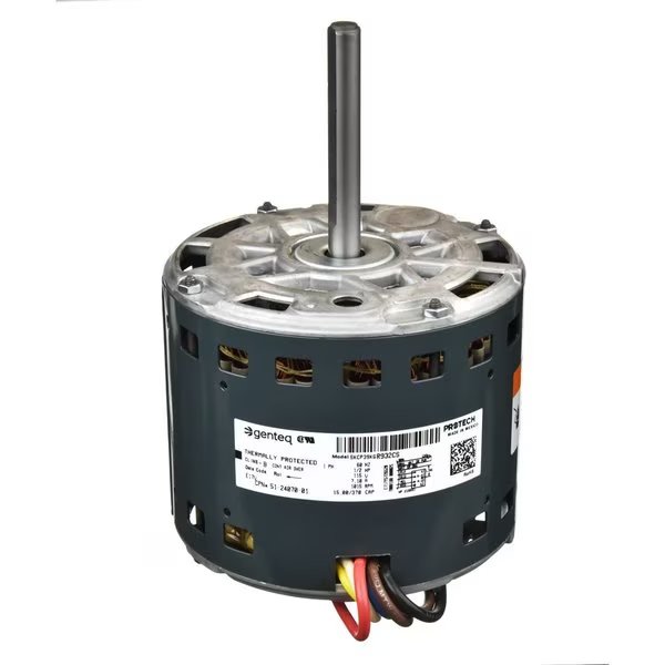 Motor 120V 1075rpm 4Spd 48 1/2hp, Rheem, Mfr#: 51-24070-01