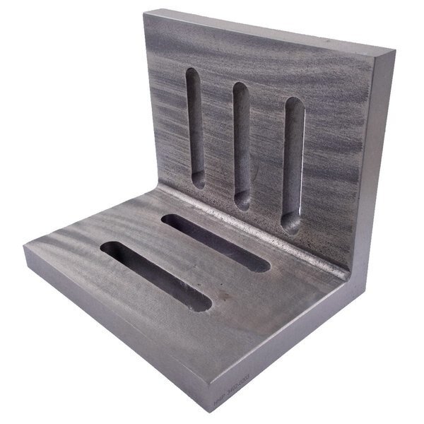 6 X 5 X 4-1/2 Open End Slotted Angle Plate, Hhip, Mfr#: 3402-0203