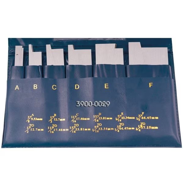 3/8 To 2-1/4" 6 Piece Adjustable Parallel Set, Hhip, Mfr#: 3900-0029