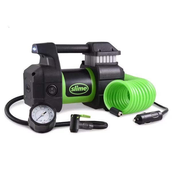 Heavy-Duty 12-Volt Tire Inflator, Slime, Mfr#: 40031