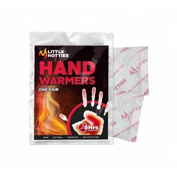 Hand Warmers, Disposable, Air Activated, Up to 8 Hours, Pack of 40 Pairs, Little Hotties, Mfr#: 07221