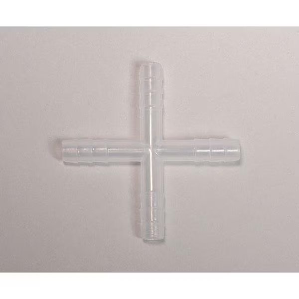 Four-Way Connector, For 10Mm Tubin, PK 12, United Scientific, Mfr#: 46123