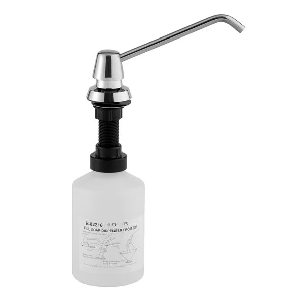 Manual Soap Dispenser, Liquid, Bobrick, Mfr#: 82216