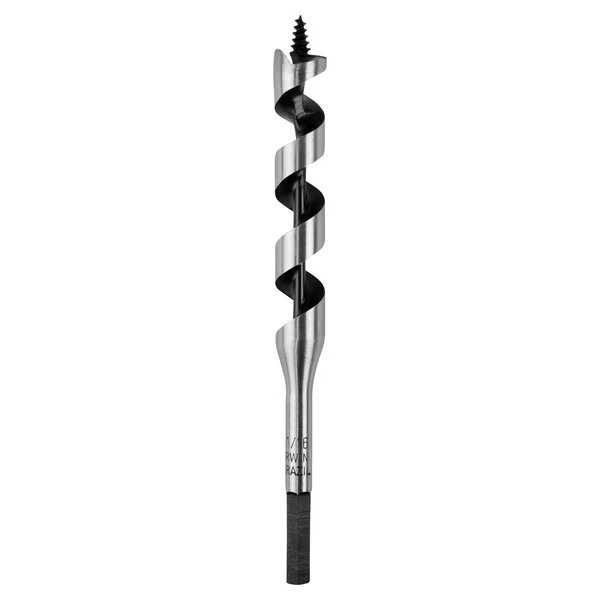 Auger Bits, 11/16in Bit Size, Length 7.5in, Irwin, Mfr#: 49911