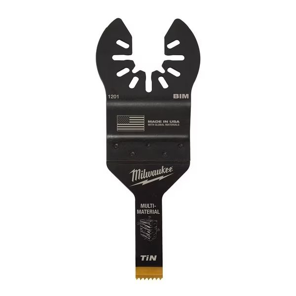 3/8 in. OPEN-LOK TITANIUM ENHANCED Multi-Material Oscillating Multi-Tool Blade, Milwaukee Tool, Mfr#: 49-25-1201
