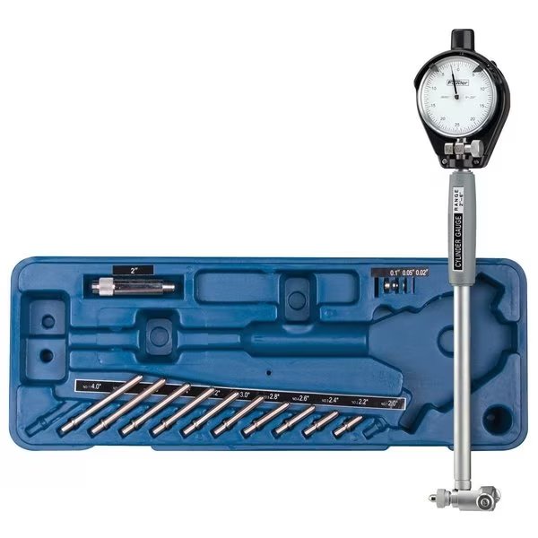 2" - 6" Dial Bore Gage Set with Carbide Anvils, Fowler, Mfr#: 526463000