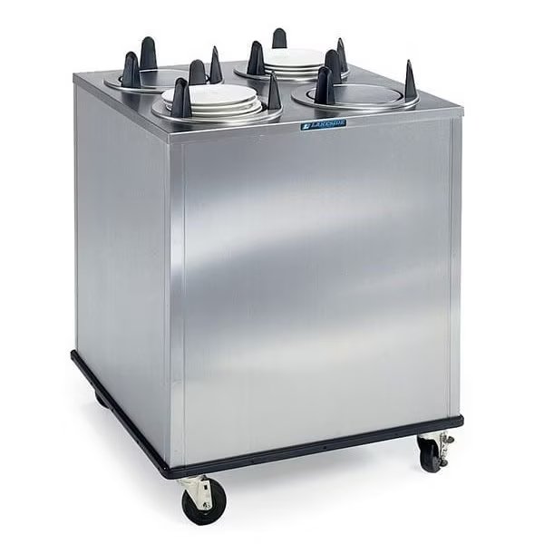 Regular Non Heated 4 Stack Plate Dispenser Cabinet; 5-1/8" to 5-3/4", Lakeside, Mfr#: 5405
