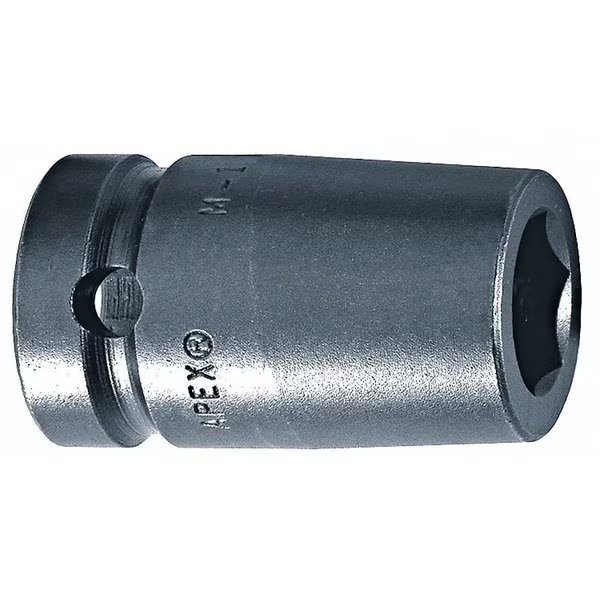 Magnetic Socket, 1/4"  Drive, 1/4", 6pt., Apex, Mfr#: M1P08-1PK