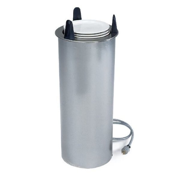 Regular Heated Drop-In Plate Dispenser - Fits Plates 10-1/4" to 11", Lakeside, Mfr#: 6011