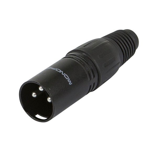 Male Dmxconnector 3Pin, Monoprice, Mfr#: 601651