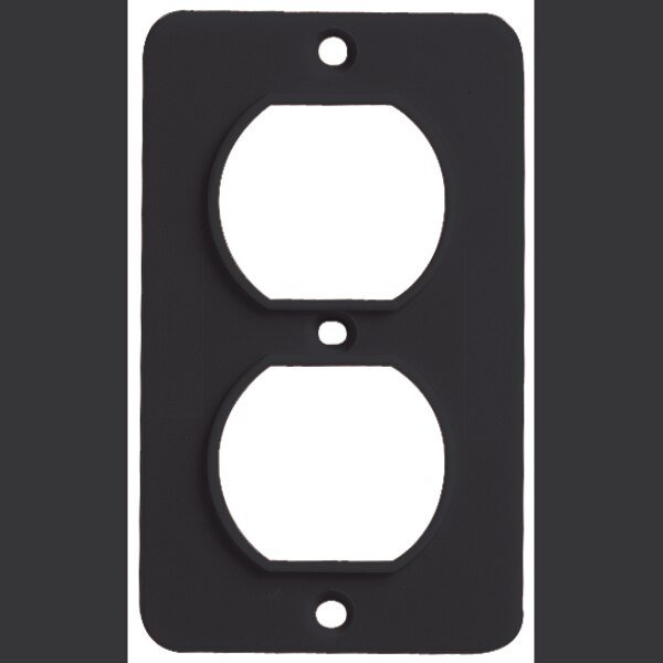 Electrical Box Cover, 1 Gang(s), Duplex Receptacle Cover, Ericson, Mfr#: 6031