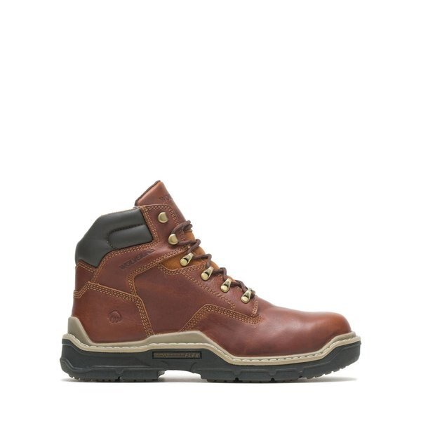 Size 12 Men's 6 in Work Boot Composite Work Boots, Brown, Wolverine, Mfr#: W211099