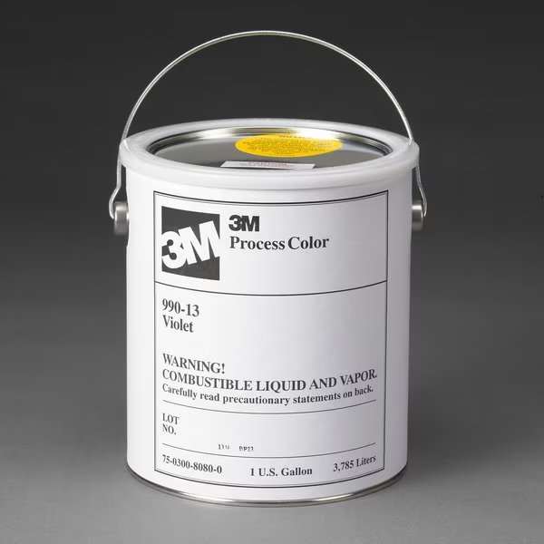 Process Color, Blue, 1 gal, 3M, Mfr#: 990-03