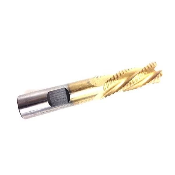 1 X 1 X 2 X 4-1/2" 5 Flute TiN Coated M42 Cobalt Roughing End Mill, Hhip, Mfr#: 8002-6802