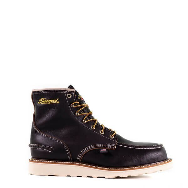 6-Inch Work Boot, EE, 9, Brown, PR, Thorogood Shoes, Mfr#: 804-3600 2E 090