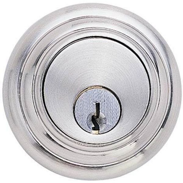 Bright Chrome Deadbolt 8455US26, Emtek, Mfr#: 8455US26