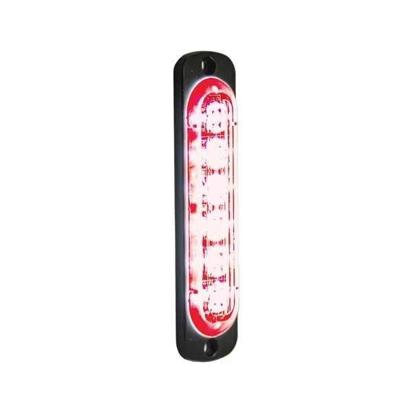Thin 4.5 Inch Red Vertical LED Strobe Light, Buyers Products, Mfr#: 8891913