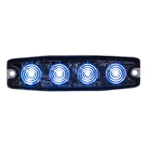 Ultra Thin 4.5 Inch Blue LED Strobe Light, Buyers Products, Mfr#: 8892244
