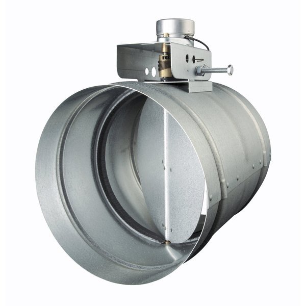 6IN Automatic make-up air damper, Broan, Mfr#: MD6T