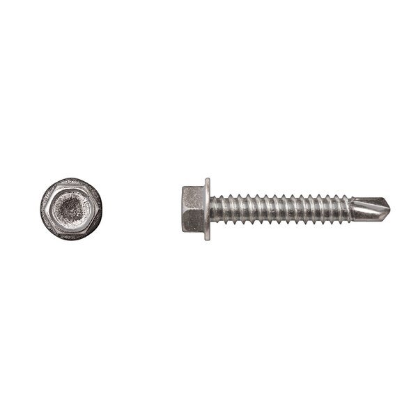 1-1/2"-14 Hex Head Cap Screw, Zinc Plated 1-1/2 in L, Disco, Mfr#: 9842PK