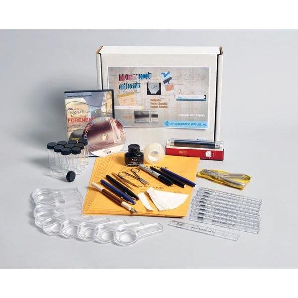 Ink Chromatography And Forensics Stem Ki, United Scientific, Mfr#: AISCRKIT