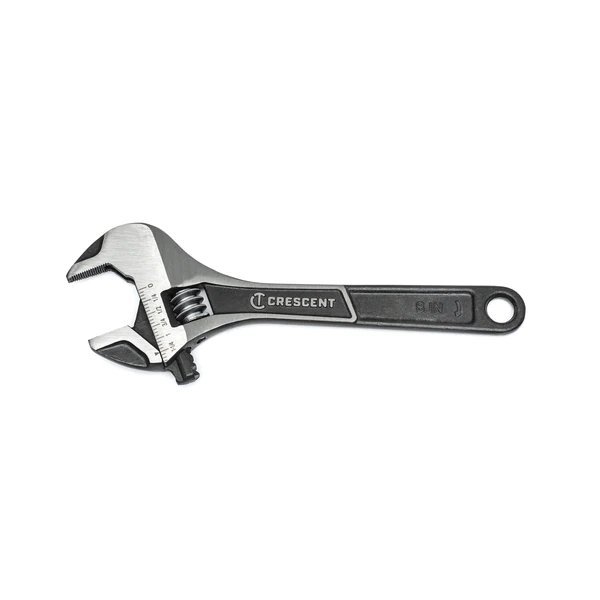 8" Wide Jaw Adjustable Wrench, Crescent, Mfr#: ATWJ28VS