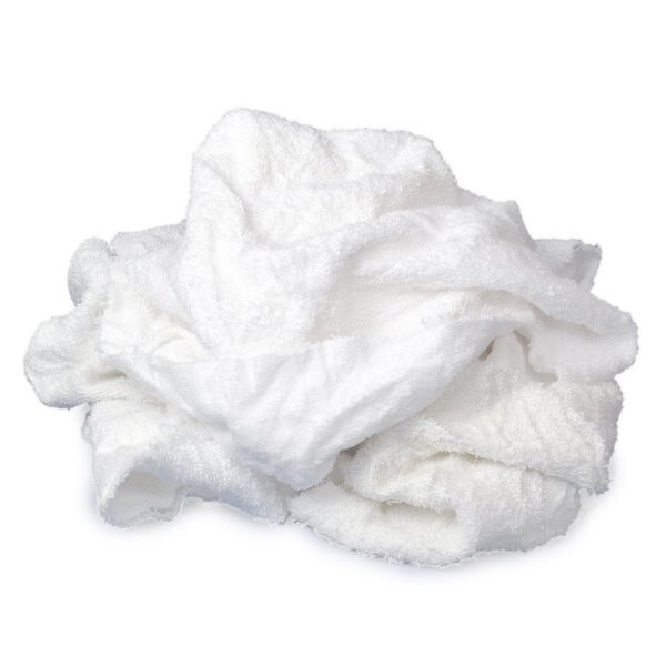 White Turkish Toweling No. 8 Bag, BUFFALO, Mfr# 10596PB