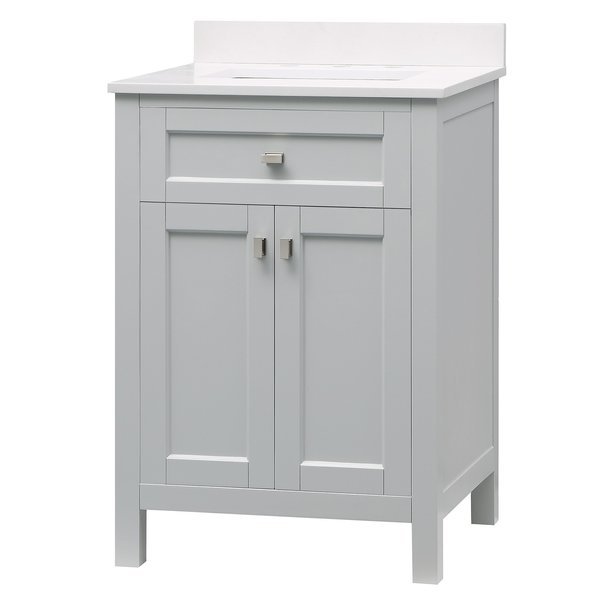 Juniper 24" x 21" Vanity Dove Gray, Cahaba, Mfr#: CA101017