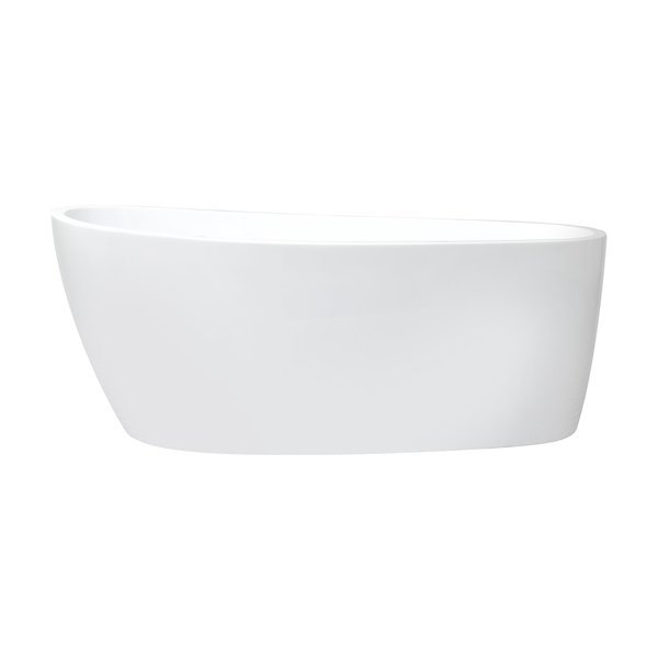 Bathtub, 69 in.L, 31-1/2 in.W, Acrylic, Cahaba, Mfr#: CA401004