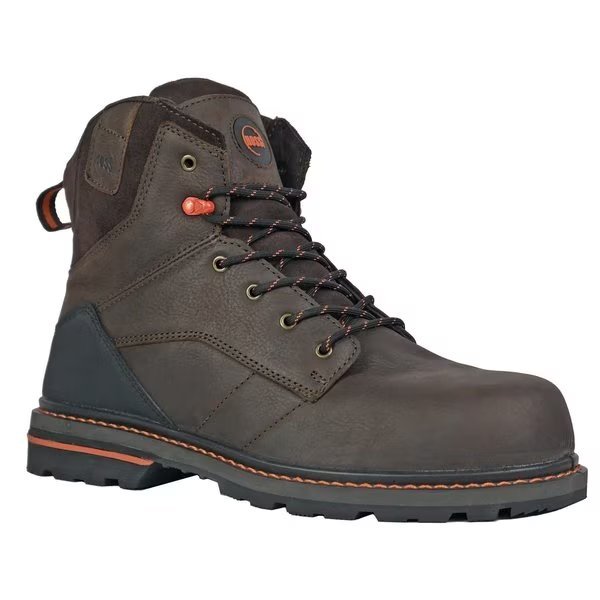 Hoss Mens Carson 6" Brown Composite Toe, Hoss Boot Co, Mfr#: 60413