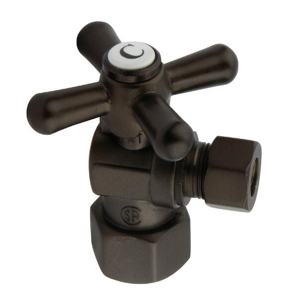 CC43105X Quarter Turn Valves (1/2" FIP X 3/8" O.D. Compression), Vintage, Mfr#: CC43105X