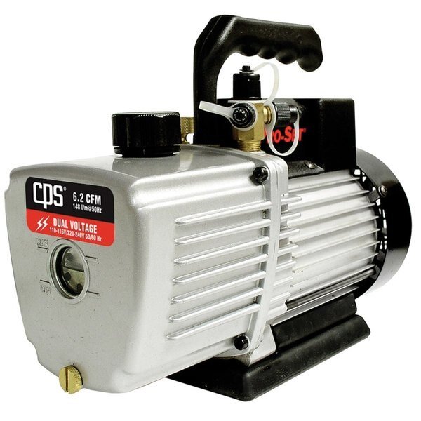 Cfm 2 Stage Vacuum Pump, 6, Cps Products, Mfr#: CPSVP6D