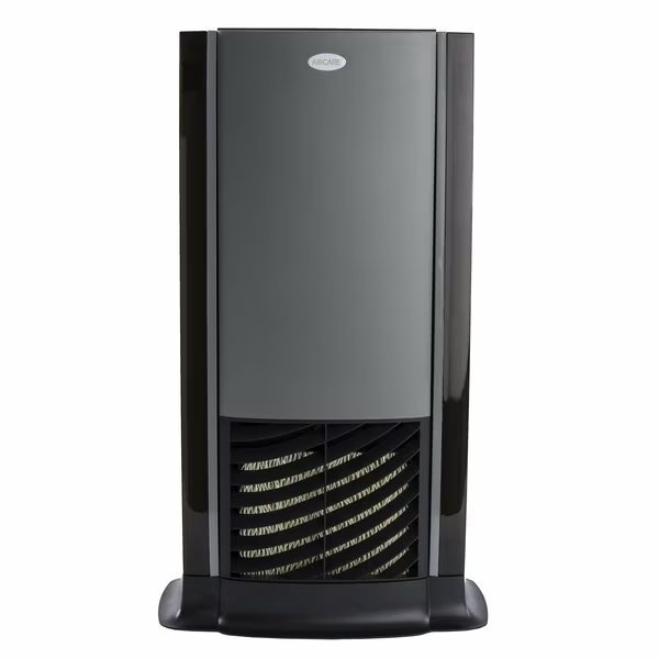 Portable Humidifier, 2 gal, 1,200 sq. ft., Tower Style, Aircare, Mfr#: D46 720
