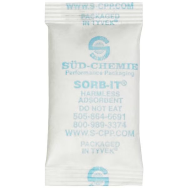 Silica Gel Packets, 1 1/16" x 2 1/2", White, 3000/Case, Partners Brand, Mfr#: DES146