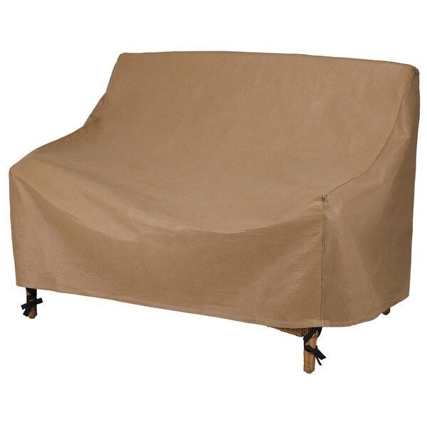 Essential Latte Patio Loveseat Cover, 62" x 38"x 35", Duck Covers, Mfr#: ELV623835