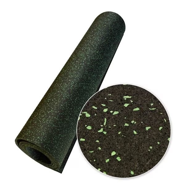 "Elephant Bark" Rubber Flooring - 3/8 in. x 4 ft. x 12ft. - Green Dot, Rubber-Cal, Mfr#: 03_102