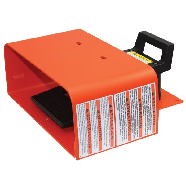 Gnrl Prps Foot Swtch, Momentary Action, Linemaster, Mfr#: 592-EX