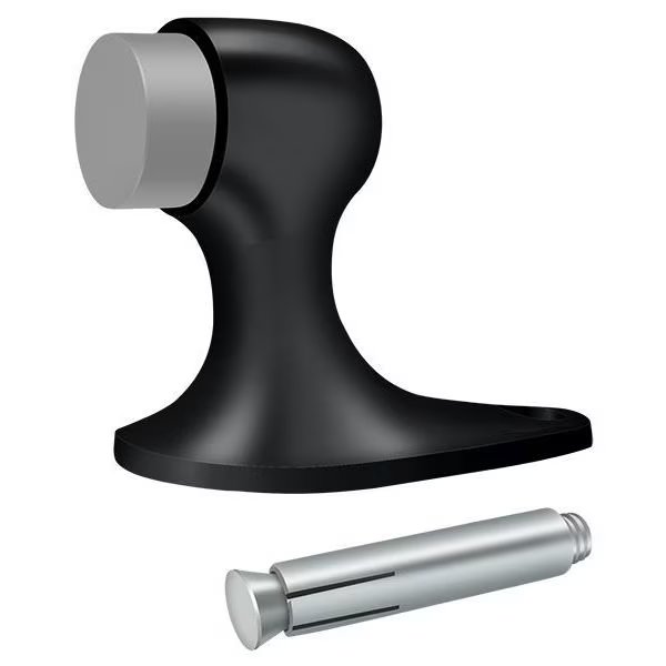 Floor Door Bumper 2-1/8" Black, Deltana, Mfr#: FDB218U19