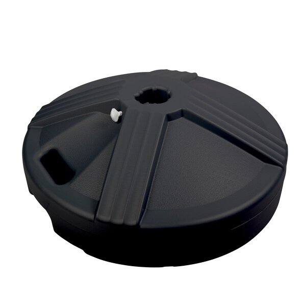 50 lb Umbrella Base, Black, Us Weight, Mfr#: FUB1B