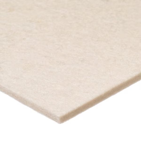 Grade F1 Felt Sheet No Adh, 1/2" Thick x 12" Wide x 36" L, Usa Industrials, Mfr#: BULK-FS-F1-24
