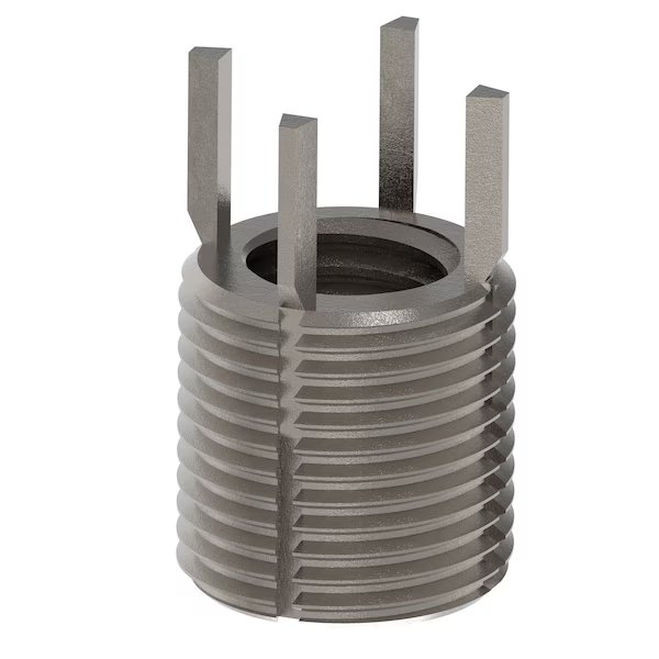 Key Locking Thread Insert, Heavy Wall, 4 Keys, 5/8"-11 Int Thrd Sz, 7/8"-14 Ext Thrd Sz, 10 PK, EnjoyTool Select, Mfr#: 217-077308