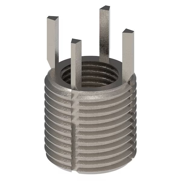 Key Locking Thread Insert, Heavy Wall, 4 Keys, 9/16"-18 Int Thrd Sz, 13/16"-16 Ext Thrd Sz, 10 PK, EnjoyTool Select, Mfr#: 217-076507